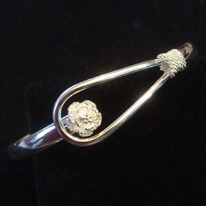 Elegant Sterling Silver Bracelet